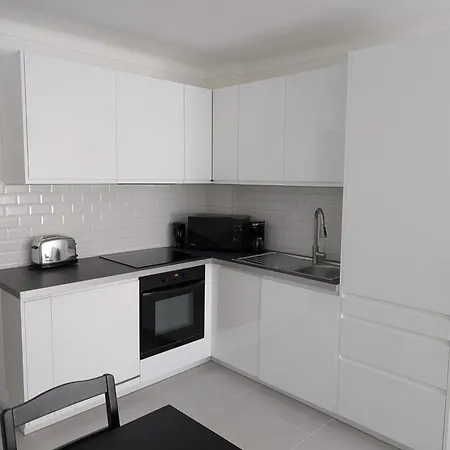 Le Landel - 3 Pieces Entierement Renove, Climatise Avec Parking דירה *